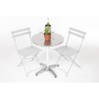 Round Bistro Table 720x600MM Restaurant Bar Cafe Commercial
