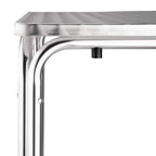 Commercial Stainless Steel Square Leg Table 720x600x600MM