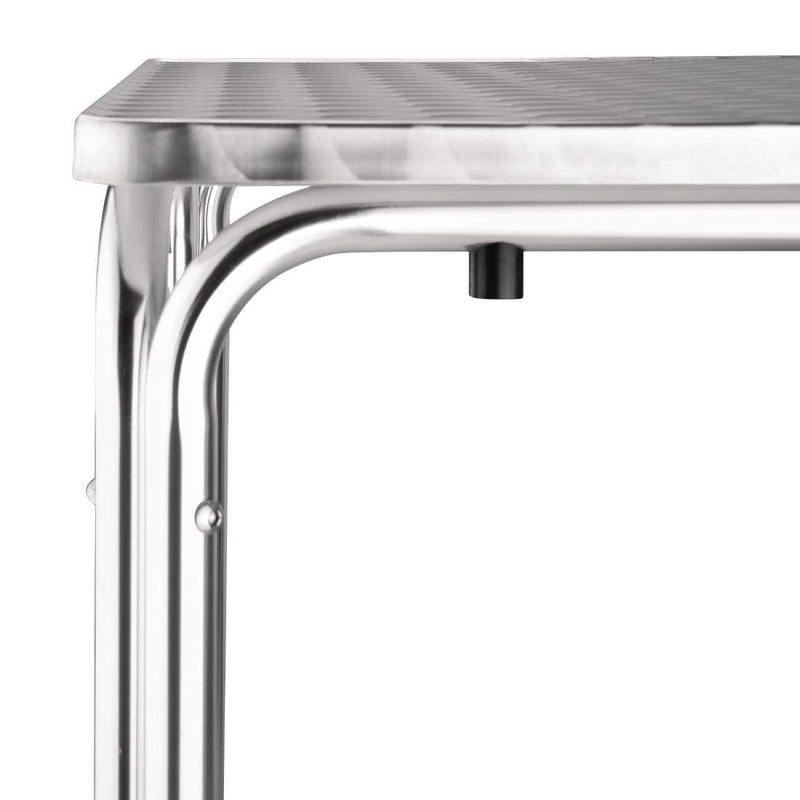 Commercial Stainless Steel Square Leg Table 720x600x600MM