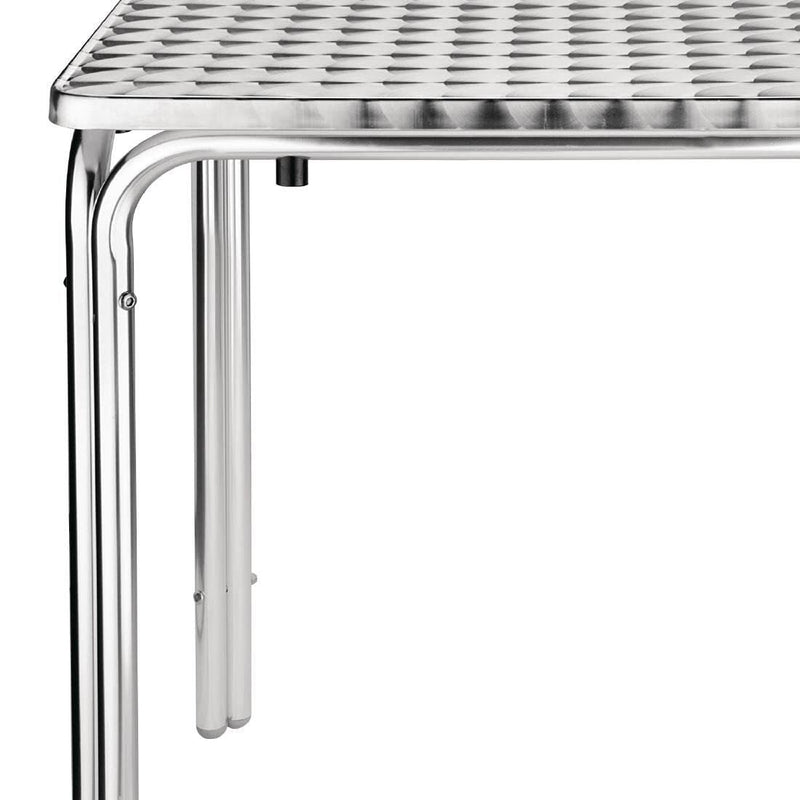 Commercial Stainless Steel Square Leg Table 720x600x600MM