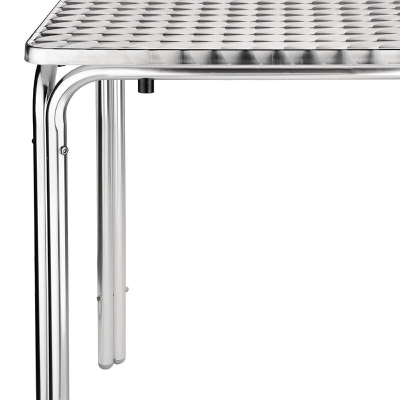 Commercial Stainless Steel Square Leg Table 720x600x600MM