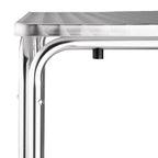 Commercial Stainless Steel Square Leg Table 720x600x600MM