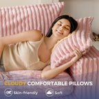 Boneless Couch Deep Loveseat Foam-Filled Seating for Two