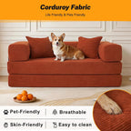 Boneless Couch Sofa Bed for Living Room