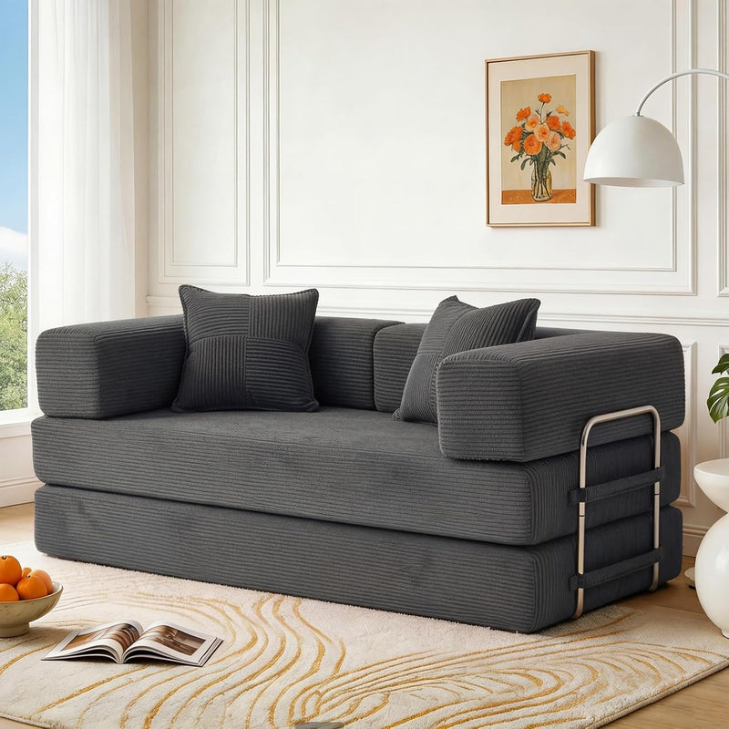 Boneless Couch Sofa Bed for Living Room