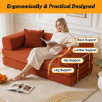 Boneless Couch Sofa Bed for Living Room