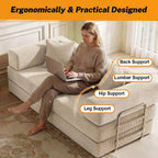 Boneless Couch Sofa Bed for Living Room