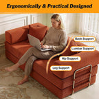 Boneless Couch Sofa Bed for Living Room