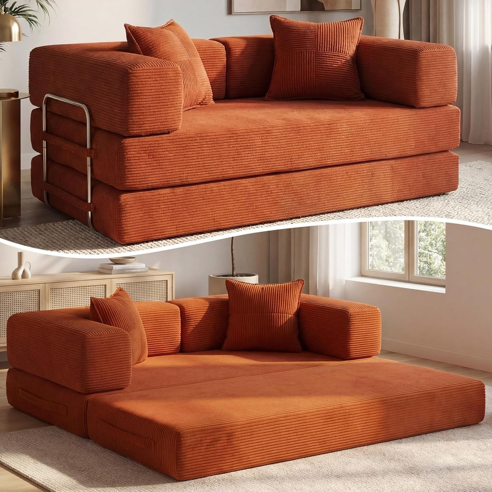 Boneless Couch Sofa Bed for Living Room