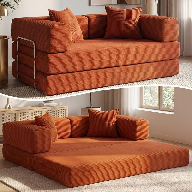 Boneless Couch Sofa Bed for Living Room