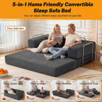 Boneless Couch Sofa Bed for Living Room
