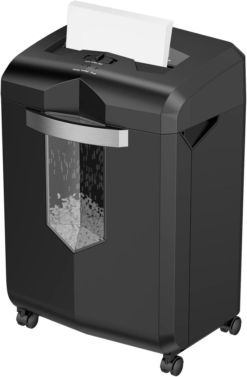 18-Sheet Cross-Cut Heavy Duty Paper Shredder 60-Min Runtime