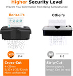 18-Sheet Cross-Cut Heavy Duty Paper Shredder 60-Min Runtime