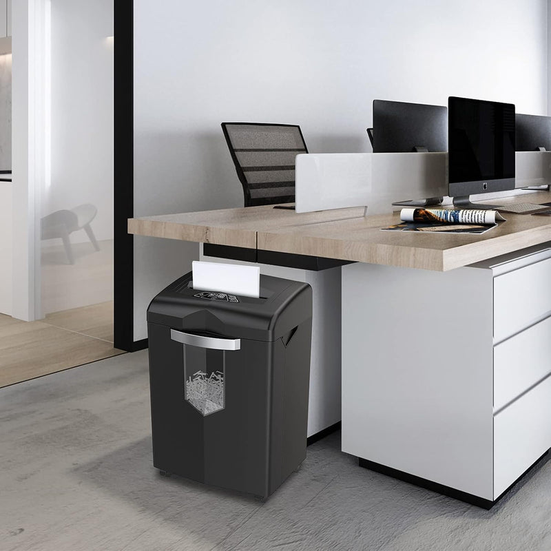 18-Sheet Cross-Cut Heavy Duty Paper Shredder 60-Min Runtime