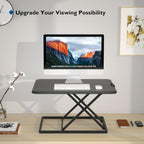 Standing Desk Converter 67x47CM Height Adjustable Sit Stand
