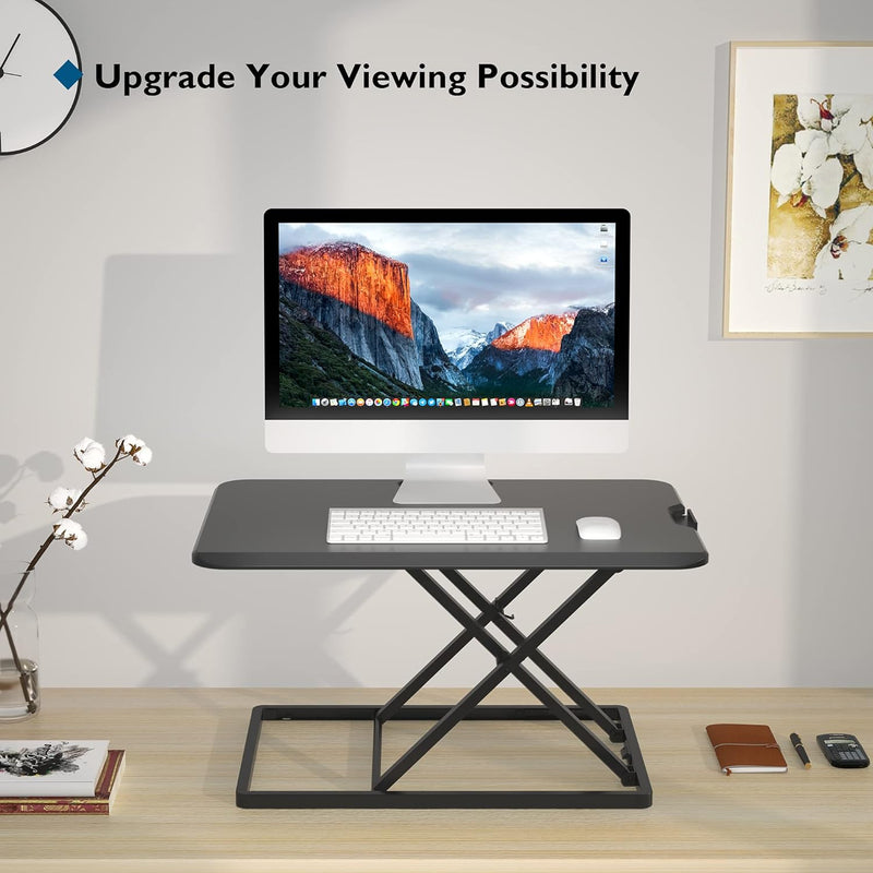 Standing Desk Converter 67x47CM Height Adjustable Sit Stand