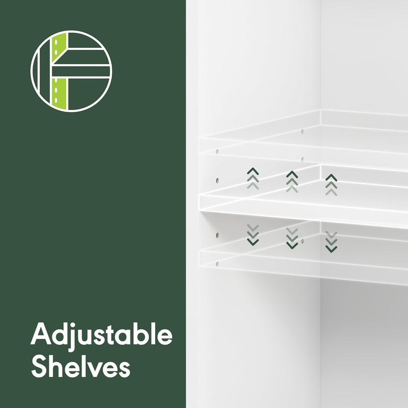 Book Shelf 6-Tier Bookshelf Free Standing Bookcase