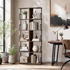 Bookshelf 3 Tier Bookcase Room Divider Shelves