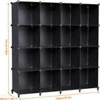 Bookcase 6 Cube Storage Unit Bookshelf Cubes -Use