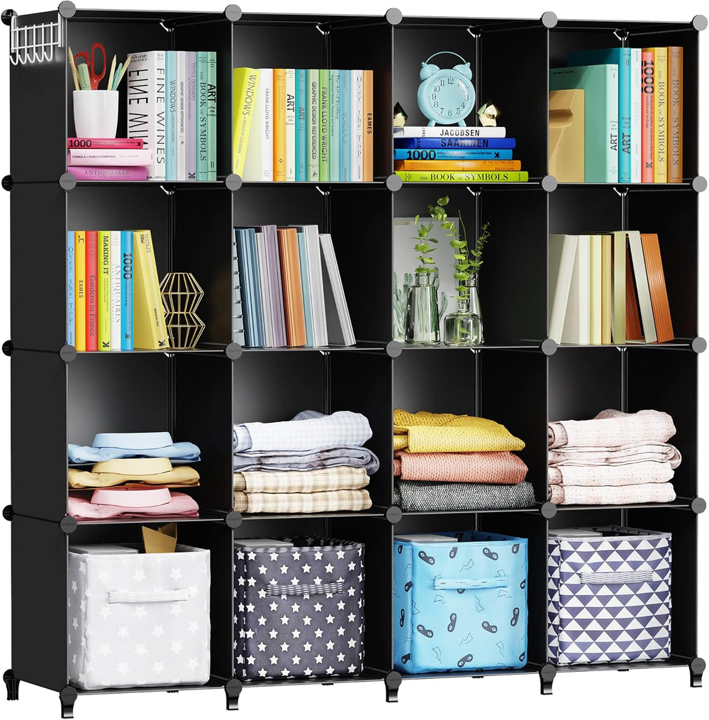 Bookcase 6 Cube Storage Unit Bookshelf Cubes -Use