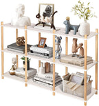Bookcase Bookshelf 6 Cube Storage Unit Display Low