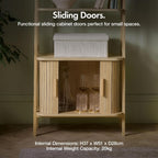 Bookcase Light Wood Effect