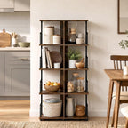 Bookshelf 3 Tier Bookcase Room Divider Shelves