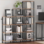 Bookshelf 6-Tier Tall Book Shelf Narrow Bookcase