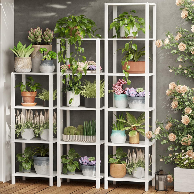 Bookshelf 6-Tier Tall Book Shelf Narrow Bookcase