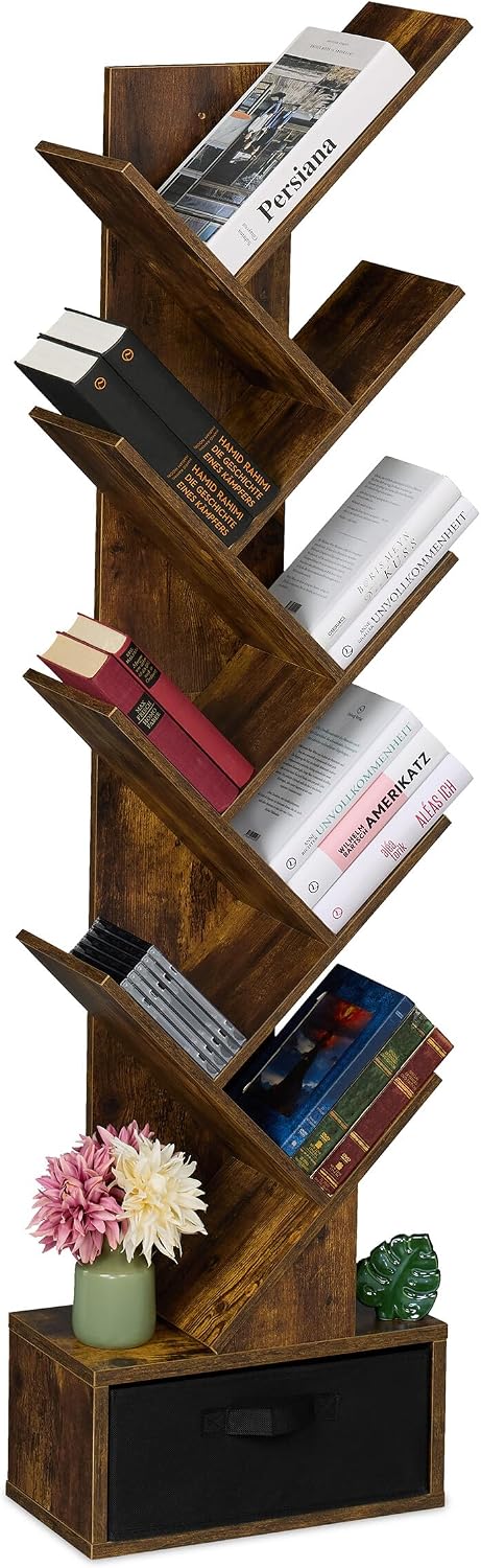 Bookshelf 9-Tier Bookcase