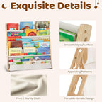 Bookshelf for Kids' Rooms Children's Bookcase Display Rack