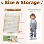 Bookshelf for Kids' Rooms Children's Bookcase Display Rack