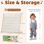 Bookshelf for Kids' Rooms Children's Bookcase Display Rack