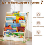 Bookshelf for Kids' Rooms Children's Bookcase Display Rack