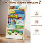 Bookshelf for Kids' Rooms Children's Bookcase Display Rack