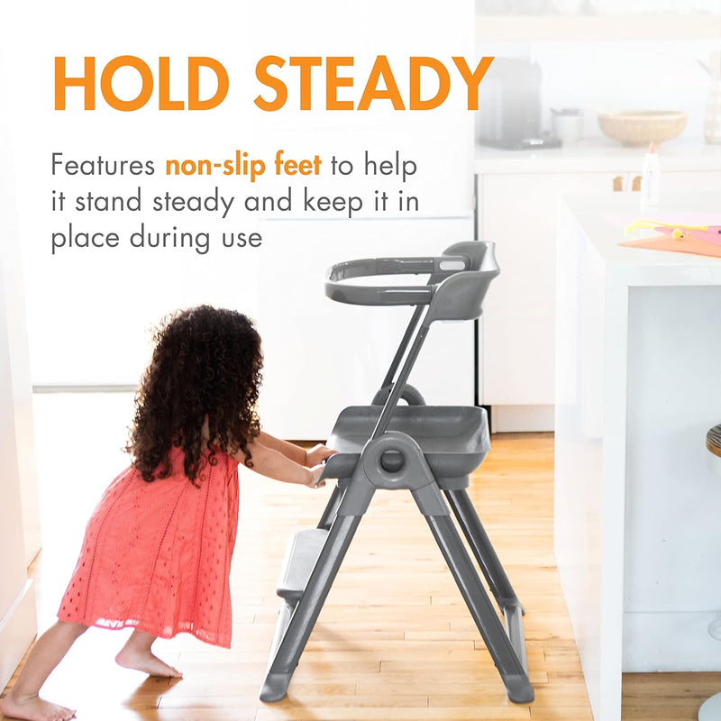 Pivot Toddler Tower Folding Step Stool for Kids