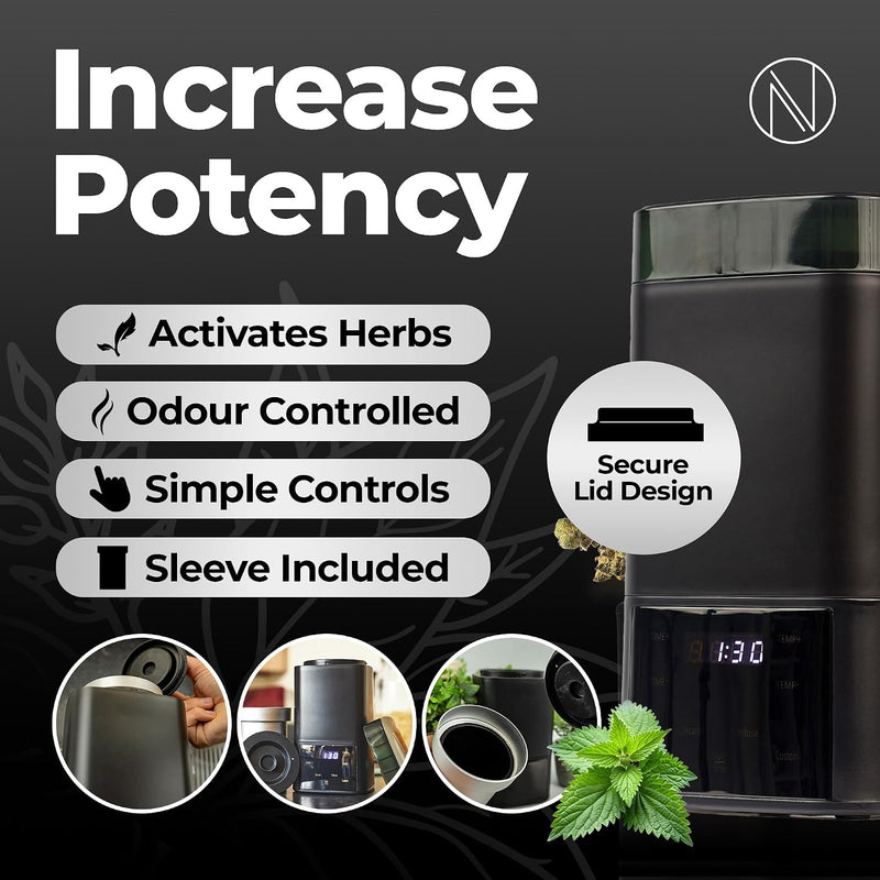 Boost Decarboxylator Infuser Mess-Free Container