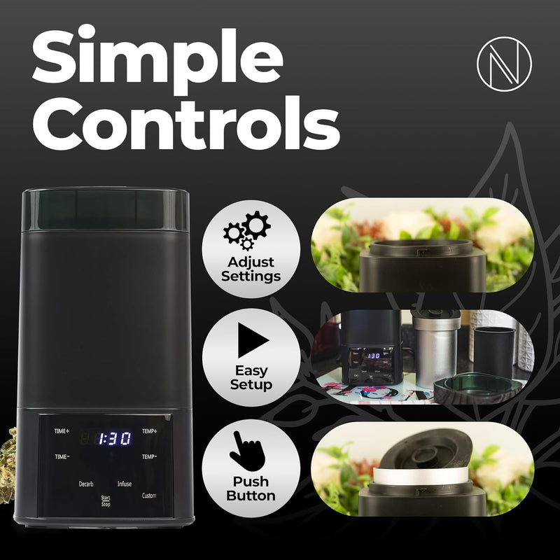 Boost Decarboxylator Infuser Mess-Free Container