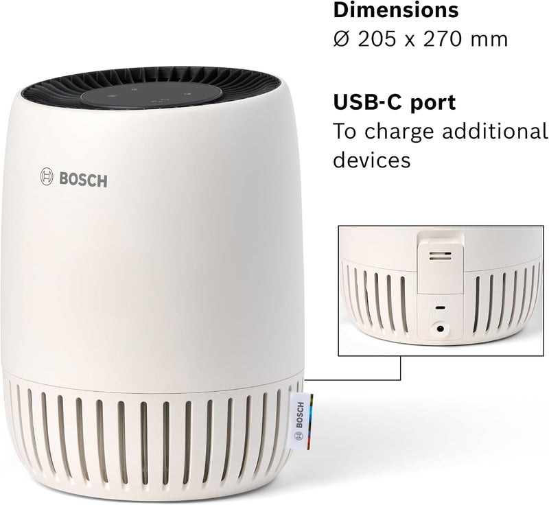 Bosch Air Purifier for Rooms Up to 37.5