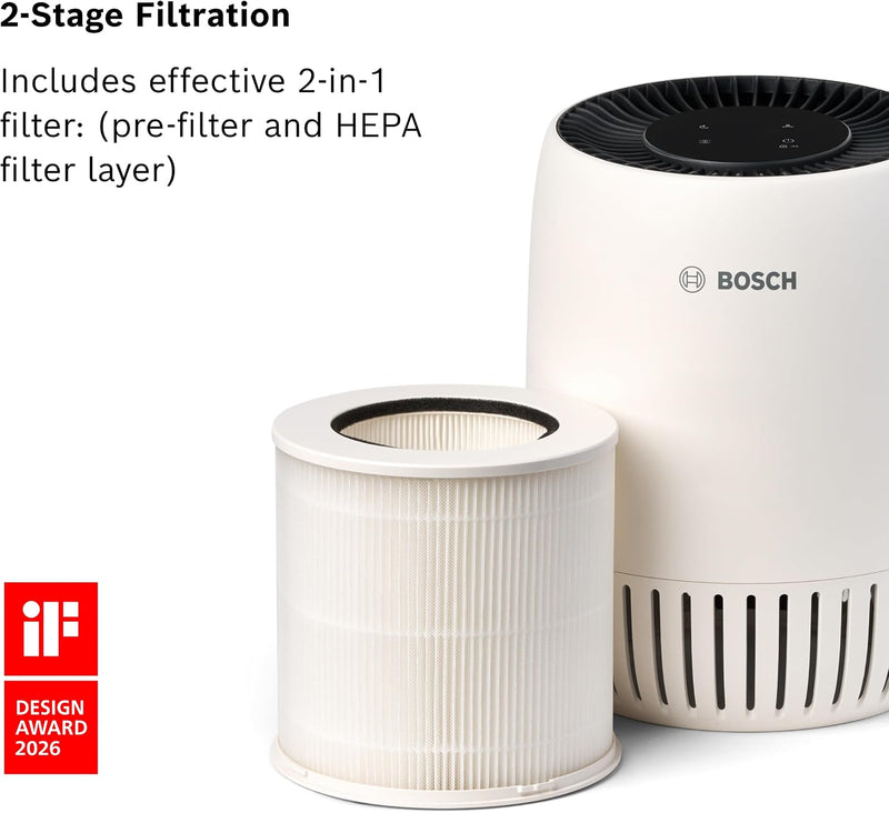 Bosch Air Purifier for Rooms Up to 37.5