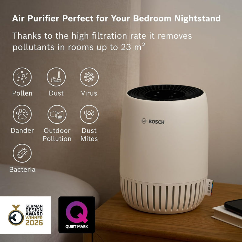 Bosch Air Purifier for Rooms Up to 37.5
