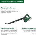 Bosch Cordless Leaf Blower Universalleafblower 18V-130