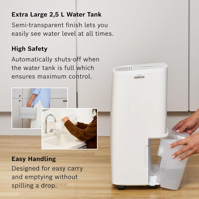 Bosch Dry Dehumidifier for 17 M² 10L 24h