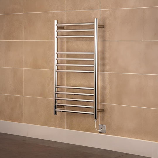 Boston Electric Heated Towel Rail Stainless Steel Radiator