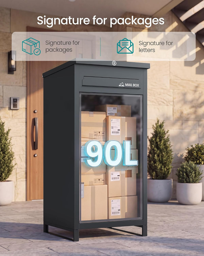Box Outdoor 90L Large Capacity for Letters