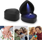 Box with LED Light Jewellery Gift Engagement Creative