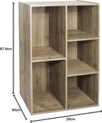 Brand- Movian Storage Furniture 4 Niches MDF Shelf