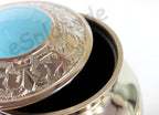 Brass Cremation Urn Memorial Human Ashes Container Jar