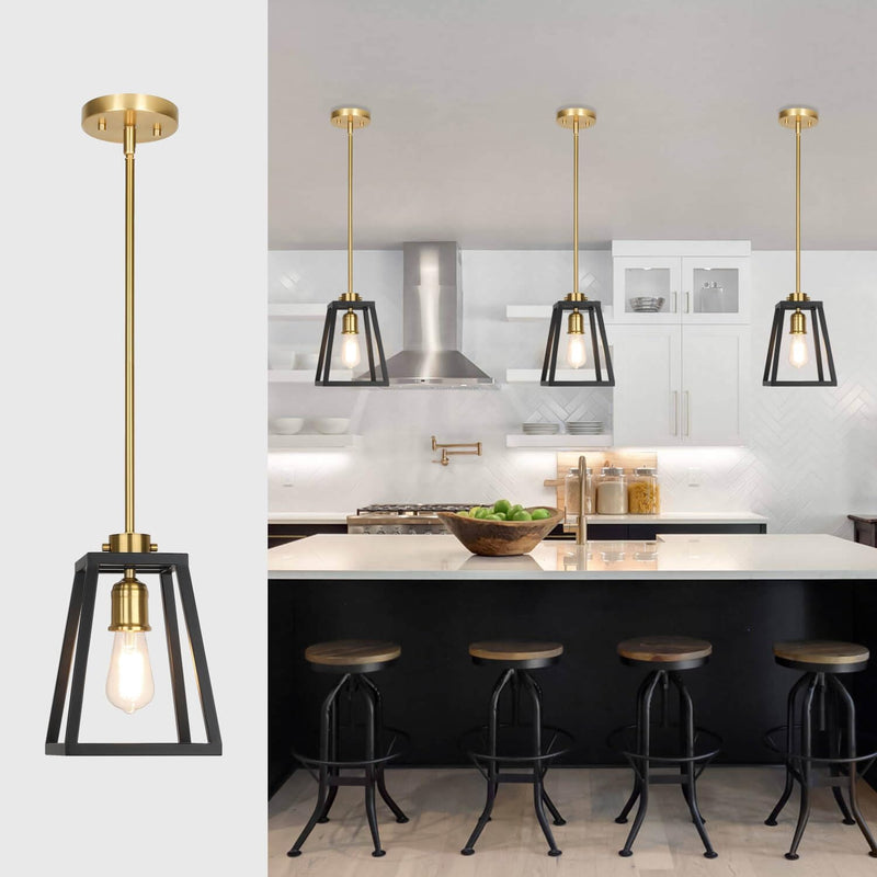 Brass Kitchen Pendant Lighting for Dining Room