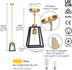 Brass Kitchen Pendant Lighting for Dining Room